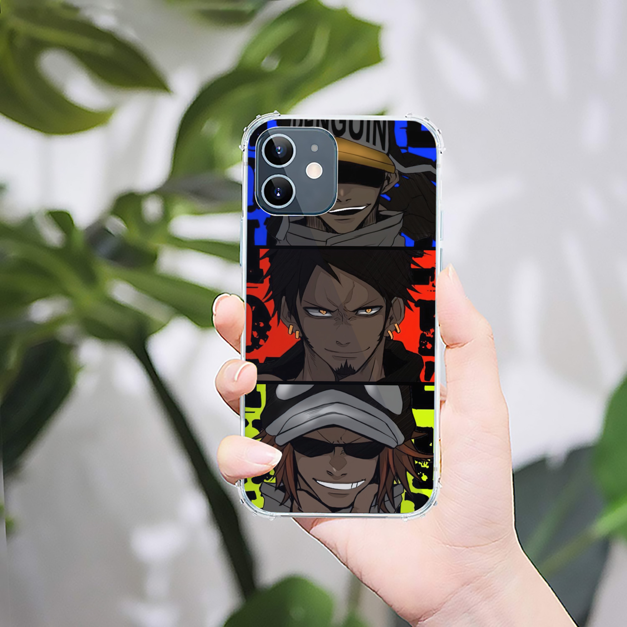（画像用） ワンピース ONE PIECE 【iPhone 12シリーズ対応】透明スマホケース（クリアソフトケース）